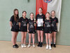 Die Siegermannschaft (v.l.n.r.): Alina Grimm, Lara König, Joann Lehmann, Elisabeth Reihl, Marie Andrée, Jasmin Lehmann