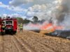 Meldung: Feuerwehren trainierten Bekämpfung von Flächenbrand