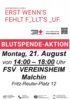 Meldung: Blutspende-Aktion am 21. August in Malchin