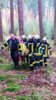 Meldung: Feuerwehr rettet verletzten Mann aus Waldstück bei Lanzingen