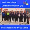 Vorschaubild der Meldung: Bronzemedaille  ****  Thüringer Landesmeisterschaft u18