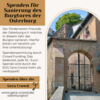Meldung: Ihre Spende für die Sanierung des Eingangstores zur Osterburg