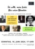 Meldung: 16.06.2024  17 Uhr: Soiree mit dem Titel "Ich wollte, meine Lieder - das wären Blümelein"