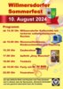 Meldung: Sommerfest am 10.08.2024
