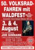 Meldung: Volksradfahren mit Waldfest