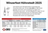Meldung: Zusätzliche Fahrten der Buslinie 309 zum Winzerfest von Höhnstedt nach Halle (Saale) am 6.9.2025 ab 17.30 Uhr