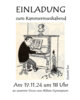 Meldung: Kammermusikabend am 19.11.2024