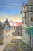 Maler Andreas Kunath - Burg Kriebstein Innenhof