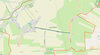 Verlauf des neuen Radwegs ((C) Openstreetmap)