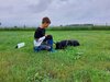 Foto vom Album: Sommerferien    Kind und Hund