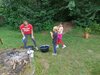 Foto vom Album: Sommerferien   Kochen über dem Lagerfeuer