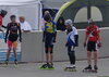 Iris vor dem Sprintstart 500 m