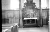 Kirche Angern 1950 Blick zum Altar