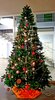 Weihnachtsbaum im Waldhaus Ludwigsfelde, geschmückt von Anna Wunder, Familienbündnis