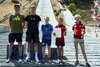 2022-06 18 Nordcup Wernigerode Mannschaft WSV von Links Trainer Stefan Wiedmann Florian Lipke Florian Fechner Hotte Mahnke Mila Twarok ohne Alvine Holz