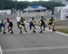 Start 500m+D Sprintausscheidung männl. Junioren mit Fabian bei der DM