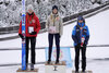 2022-12-10 Deutschlandpokal Sprung Alvine Holz Rang 2 Siegerehrung (c) Guenter Gruetzner