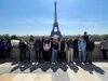 Die WHG-Gruppe vor dem Eiffelturm