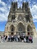 Das Highlight des Ausflugs nach Reims war die Besichtigung der dortigen Kathedrale