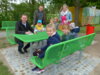 Neue Sitzgruppe am Spielplatz in Spiegelhagen