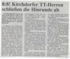 1995-12-15 8 8 Kirchdorfer TT Herren schliessen die Hinrunde ab