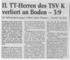 1998-12-04 II TT Herren des TSV K verliert an Boden 3 9
