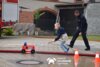 Foto vom Album: Vorschulkinder lernen die Feuerwehr kennen  (Bild vergrößern)