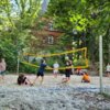 Runde Volleyball auf Hermannswerder