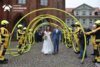 Foto vom Album: Schlauchspalier zur Hochzeit  (Bild vergrößern)