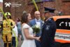 Foto vom Album: Schlauchspalier zur Hochzeit  (Bild vergrößern)