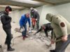 Foto vom Album: Arbeitseinsatz 27.12.2024 - Abriss * Sand * Rampe * Beton
