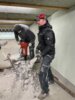 Foto vom Album: Arbeitseinsatz 27.12.2024 - Abriss * Sand * Rampe * Beton