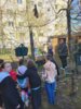 Die Schüler und Schülerinnen der Klasse 5a waren interessierte Zaungäste
