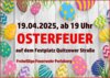Foto vom Album: Osterfeuer der Ortsfeuerwehren  (Bild vergrößern)