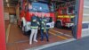 Bürgermeister bei der Feuerwehr