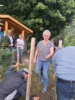 Der Apfelbaum ist gepflanzt