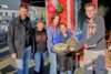 v.l. Hagen Benke (Sportdirektor), Diana Falke (Schatzemeisterin), Silke Jacoby-Scheibel (erweiterter Vorstand), Luz Faber und Sebastian Sieß