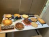 Das stehehn die leckeren Kuchen vom Heimatverein Ketzin - großen Dank