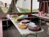 Mit tatkräftiger Unterstützung der u12 und deren Eltern wurde am Samstag Nachmittag gegrillt und Kuchen gegessen.