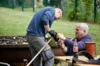 Schricke putzt sich