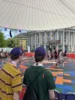 Beim 3 x 3 Basketball