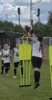 Ella beim Torwarttraining