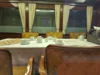 Der Speiseraum im Waggon von Konrad Adenauer