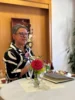 Frau Arnhold-Wind bei der Ehrung