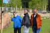 v.L. Michaela Ruf, Johanna Wilhelmstätter & Rainer Grundler
