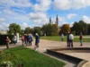 Auch ohne Schloss ist der Park sehr schön