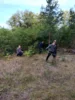 Foto vom Album: Auf die Plätze, fertig, los – die 8b packt im Wald mit an!
