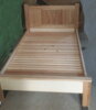 Bett in Kirsche und Ahorn - 3