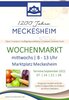Plakat Wochenmarkt Plakat Wochenmarkt