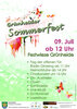 Plakat Grünheider Sommerfest, Foto: Gemeinde Grünheide (Mark)